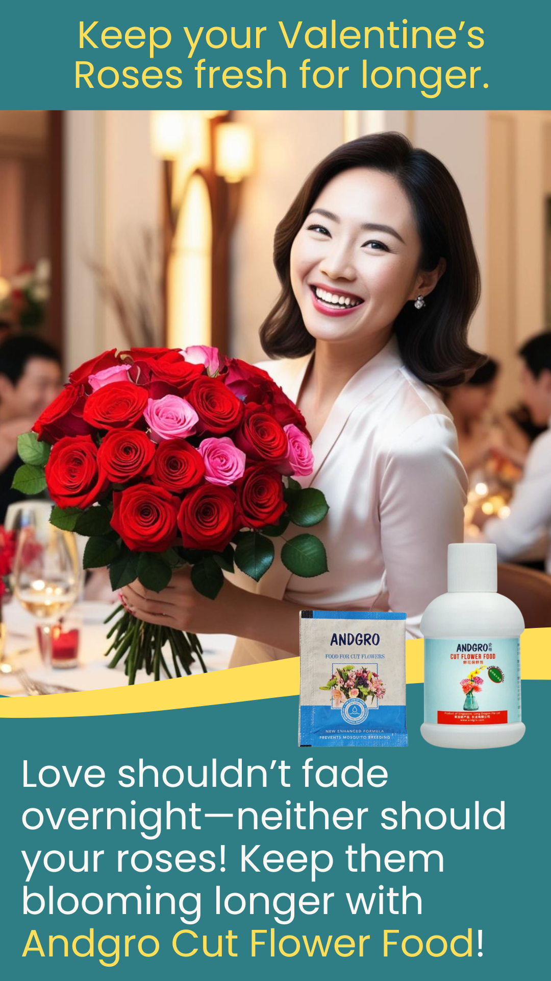 Food for Cut Flower (Carton Deal, 250ml x 12 bottles)