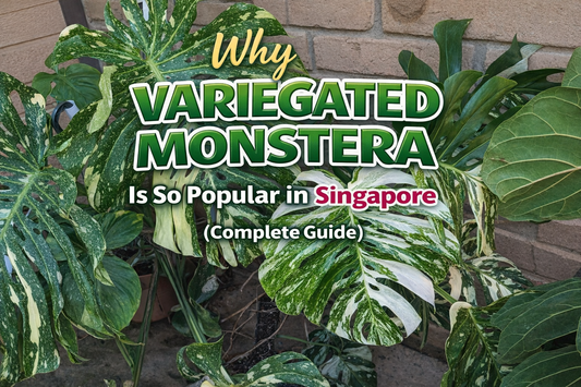 Why Variegated Monstera Is So Popular in Singapore (Complete Guide)