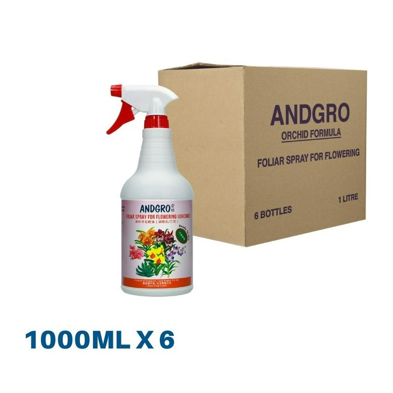 Foliar Spray for Flowering - Orchid (Carton Deal, 1000ml x 6 Bottles)