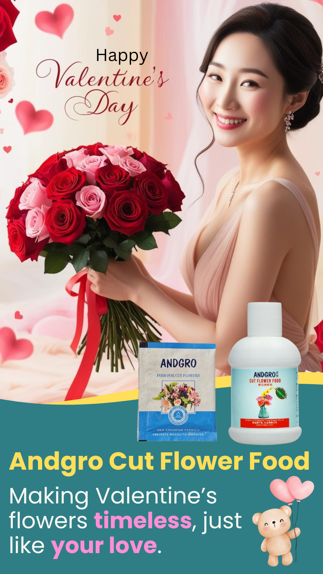 Cut Flower Food (10 Sachets of 5gm)